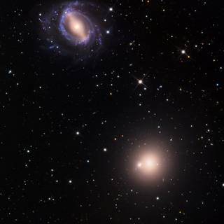Elliptical galaxy wallpaper