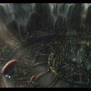 Future city wallpaper