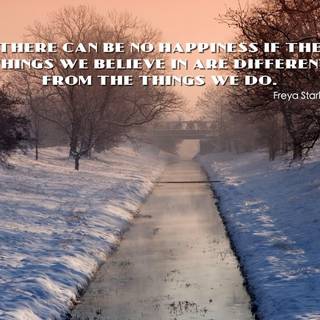 Winter background scenes