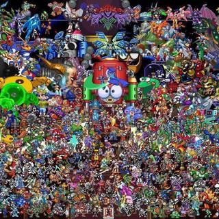 Mega Man backgrounds