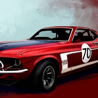 Muscle car wallpaper for desktop