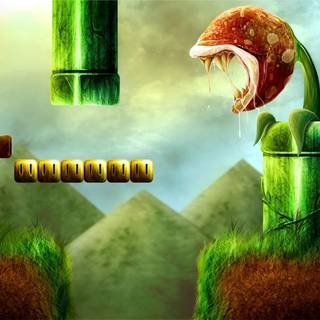 Mario desktop background