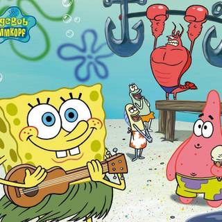 Spongebob Squarepants and Patrick wallpaper