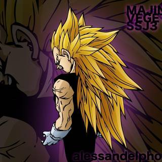 Majin Vegeta wallpaper
