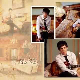 Logan lerman as percy jackson wallpaper