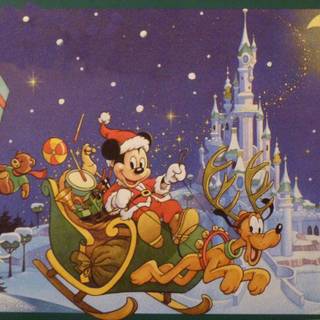 Mickey Christmas wallpaper