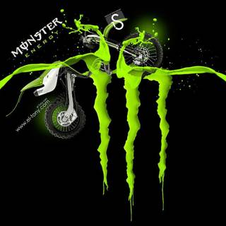 Pictures of the monster energy logo