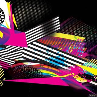 Electronic music wallpaper