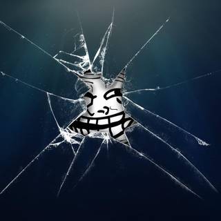 Troll face background