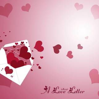 Love letter wallpaper