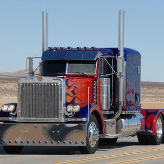 Optimus Prime truck wallpaper