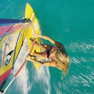 Windsurfing wallpaper