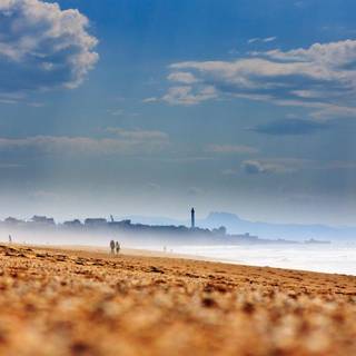 Beach sand wallpaper