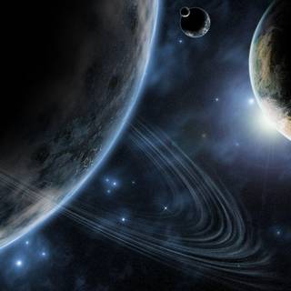 Space desktop background