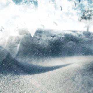 Snow storm wallpaper