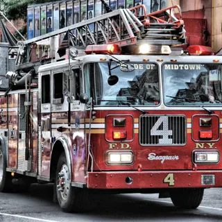 Fire truck wallpaper