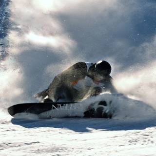 HD snowboarding wallpaper