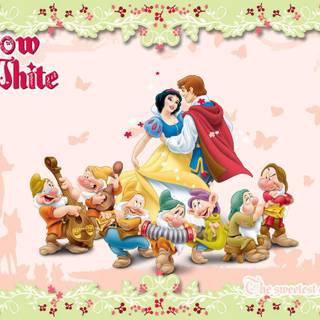 Snow White and the Seven Dwarfs wallpaper