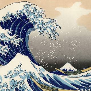 The Great Wave off Kanagawa wallpaper