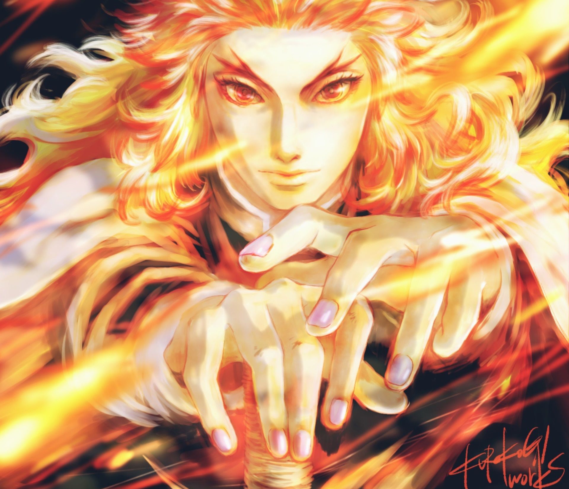 Kinda IRL Kyojuro Rengoku Wallpaper Cave