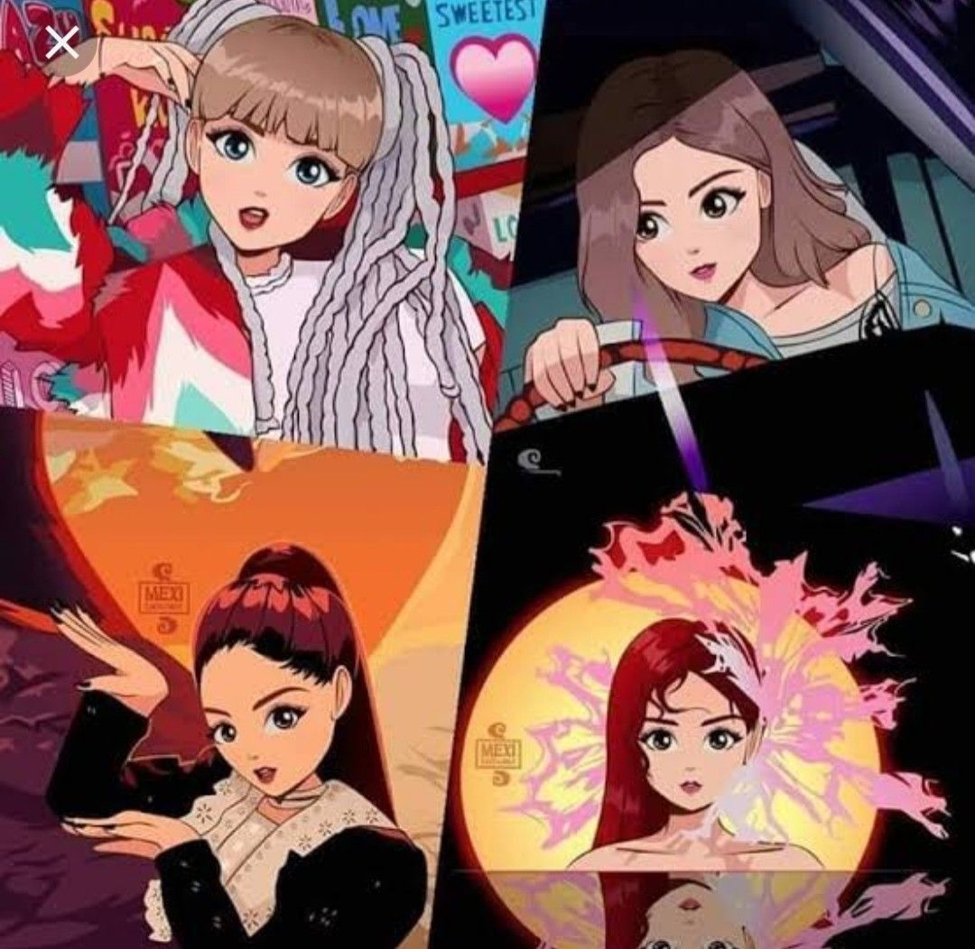 blackpink anime - Wallpaper Cave blackpink anime - Wallpaper Cave