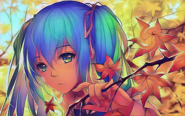 Rainbow Anime Girl - Wallpaper Cave