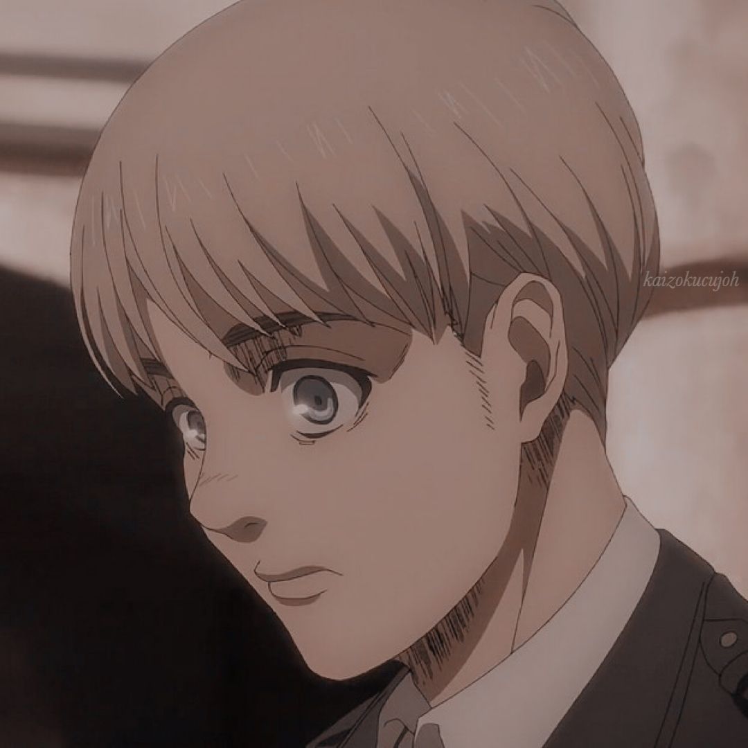 aesthetic Armin Arlert icon.