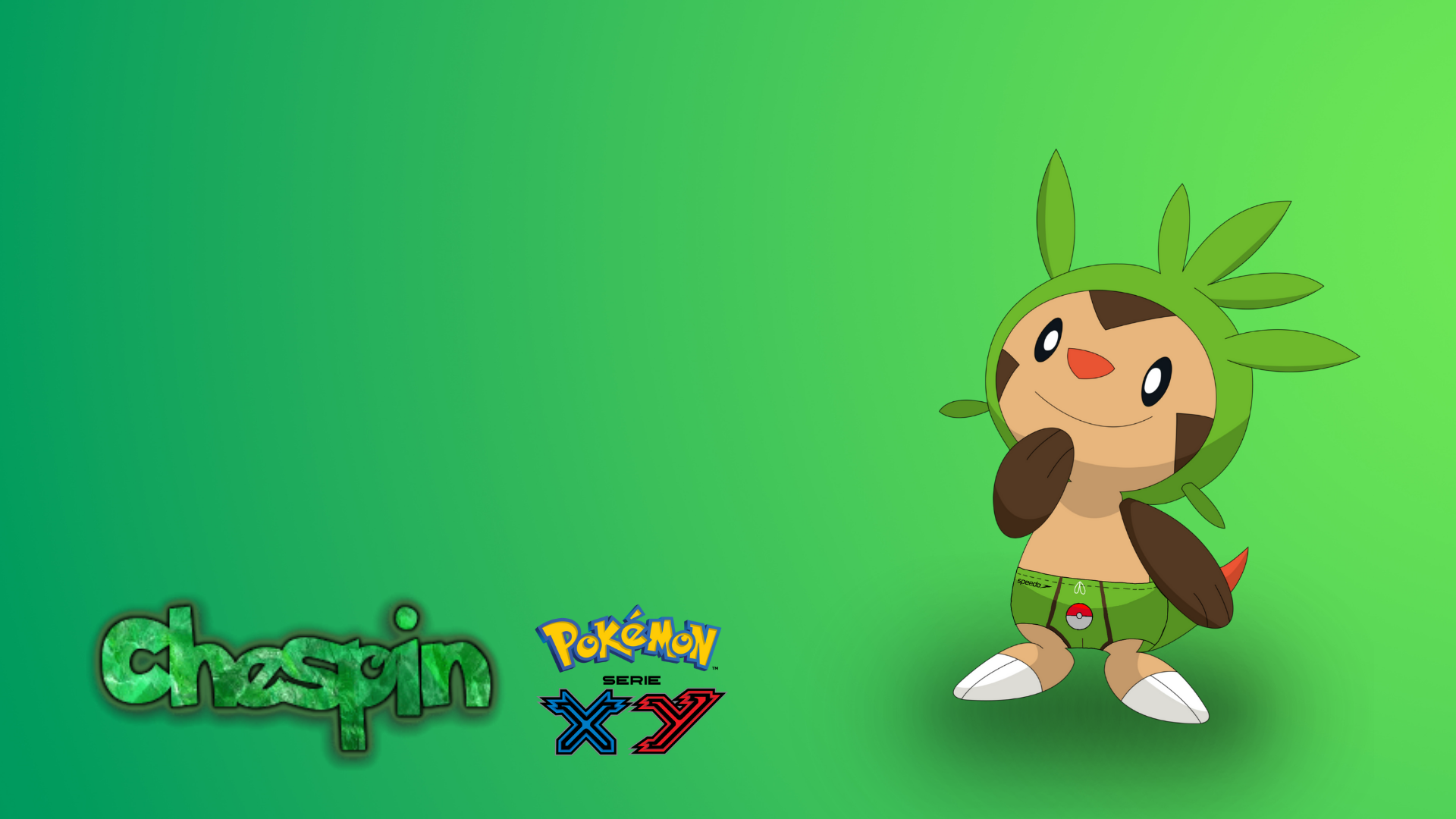 pokemon chespin wallpaper