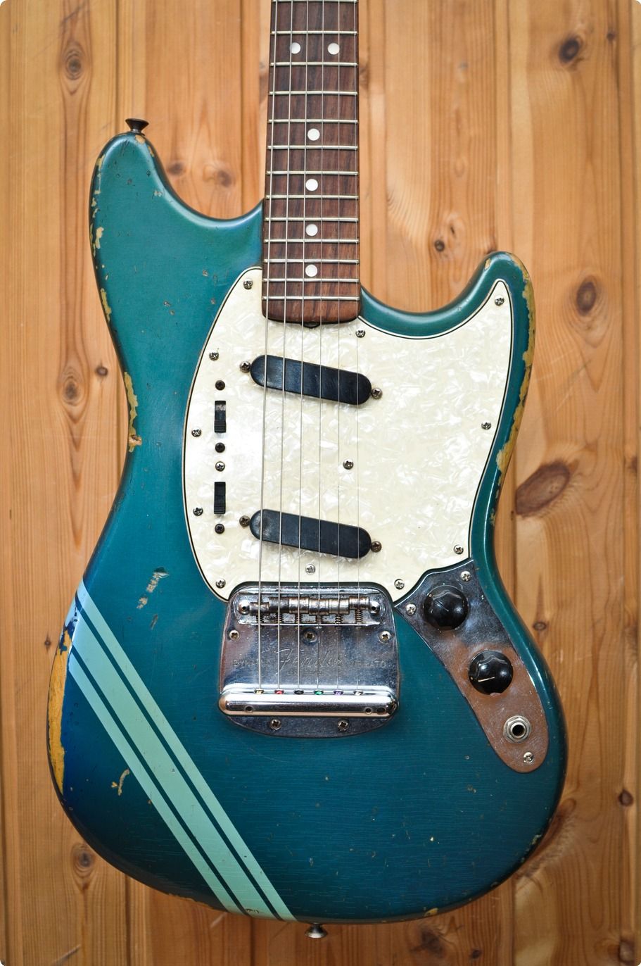 1969 fender mustang competition blue