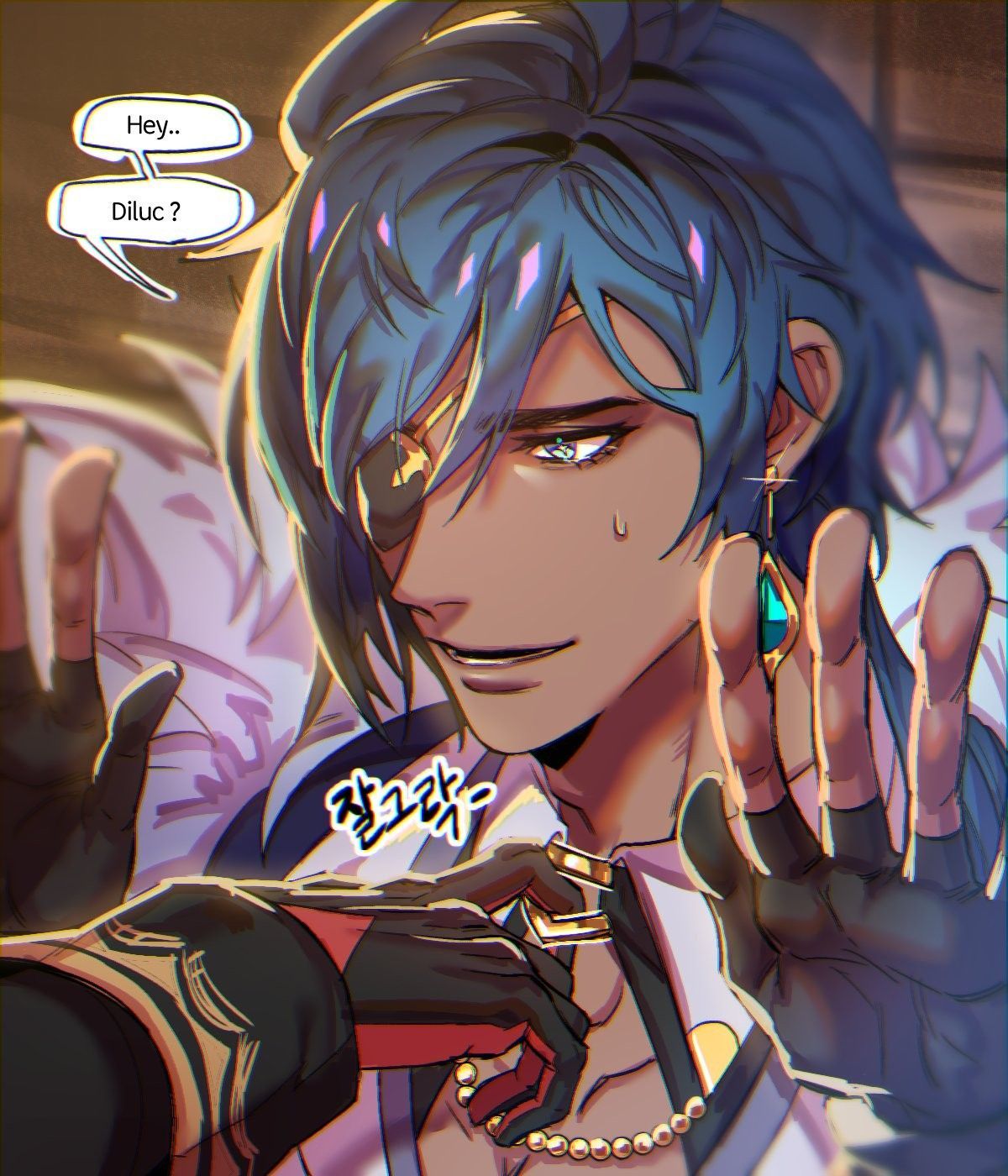 kaeya x diluc Wallpaper Cave