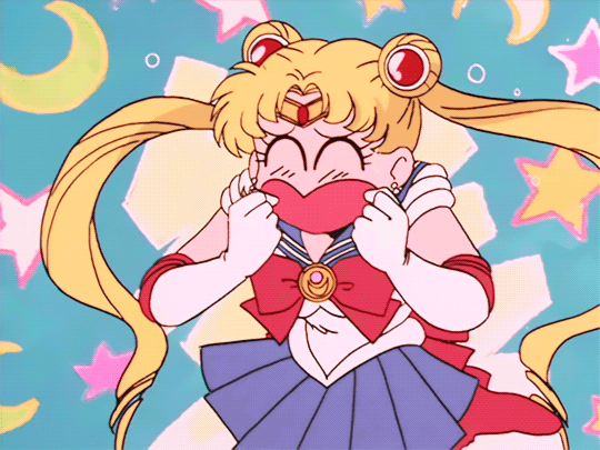 Funny But Cute Sailor Moon Gif.