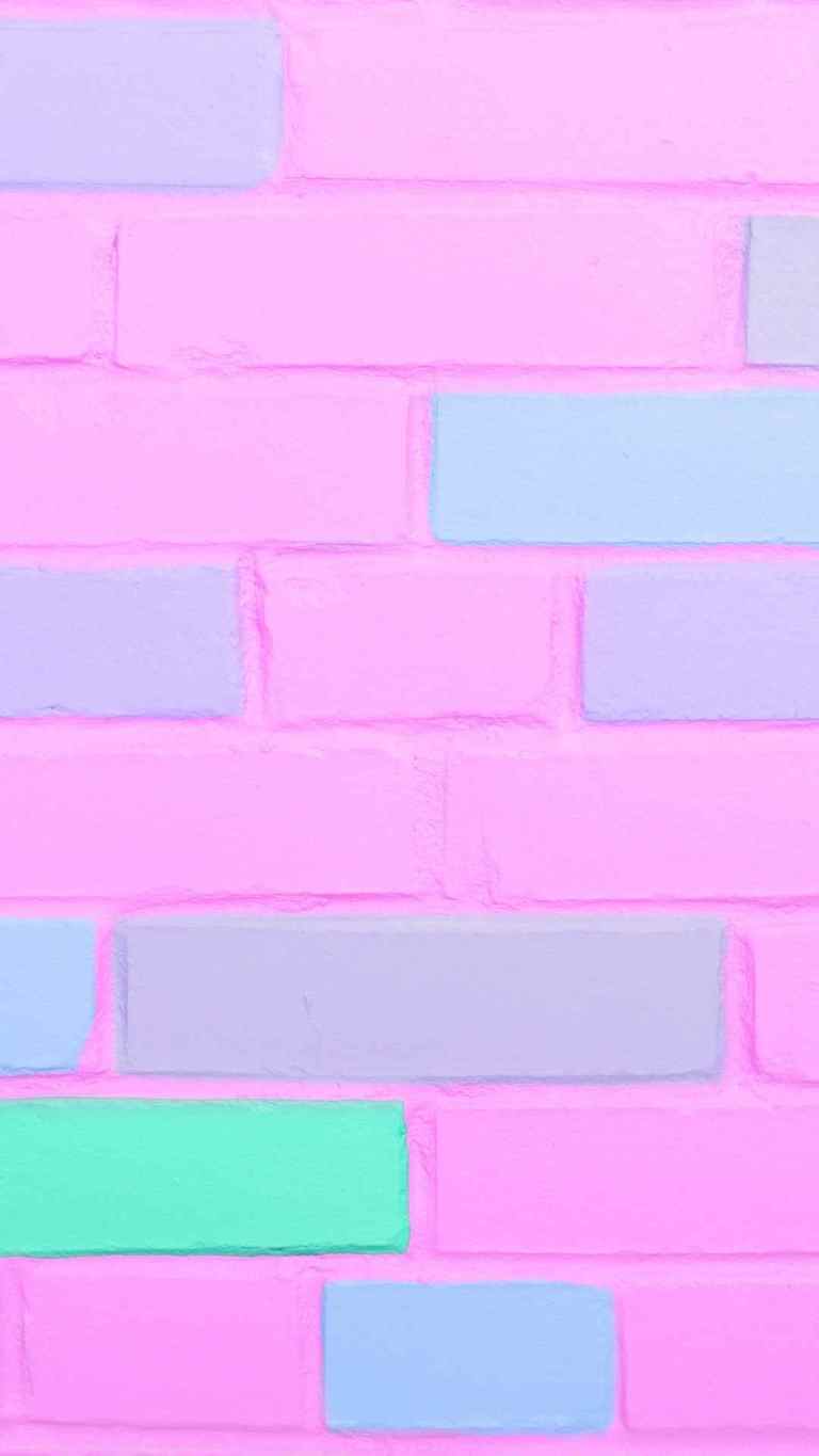 Neon Aesthetic Brick Wall - Wallpaper Cave