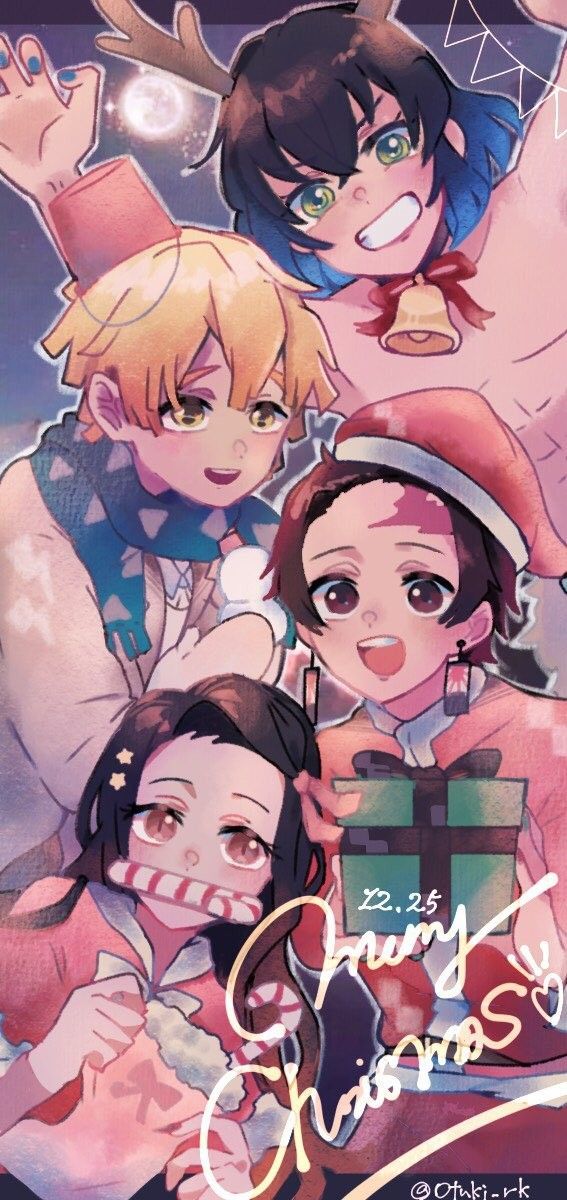 Demon Slayer Christmas Wallpaper Cave