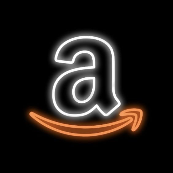 Amazon logo neon - Wallpaper Cave