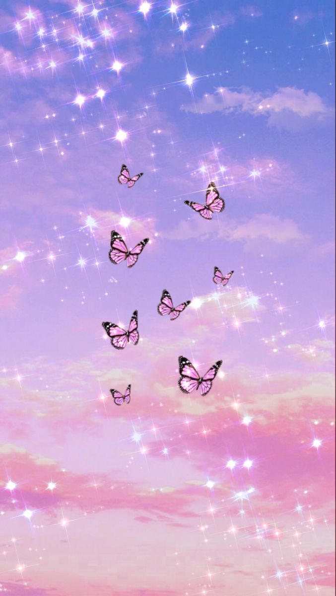 Girly Butterfly aesthetic - Wallpaper Cave