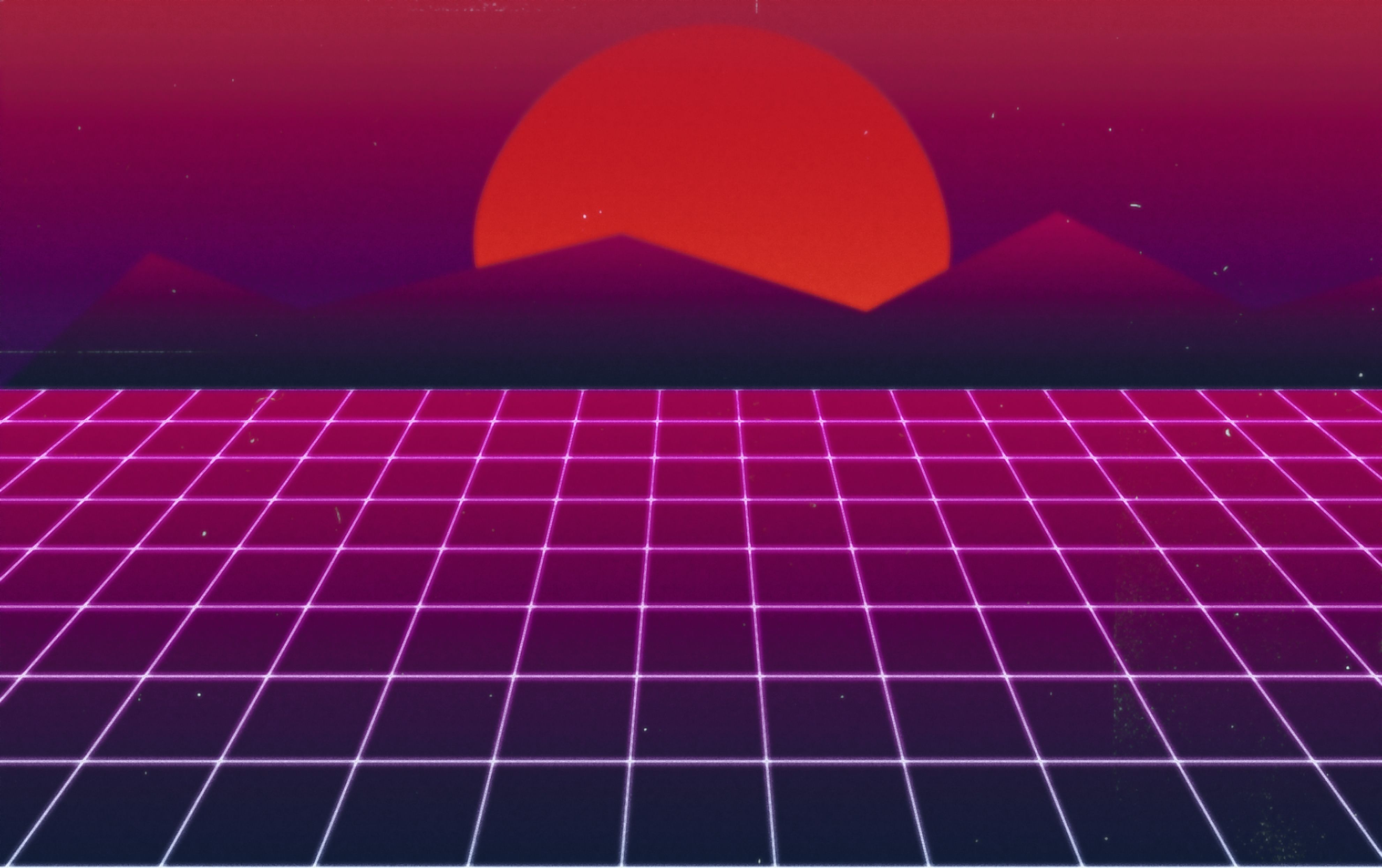 Retro Sunset - Wallpaper Cave