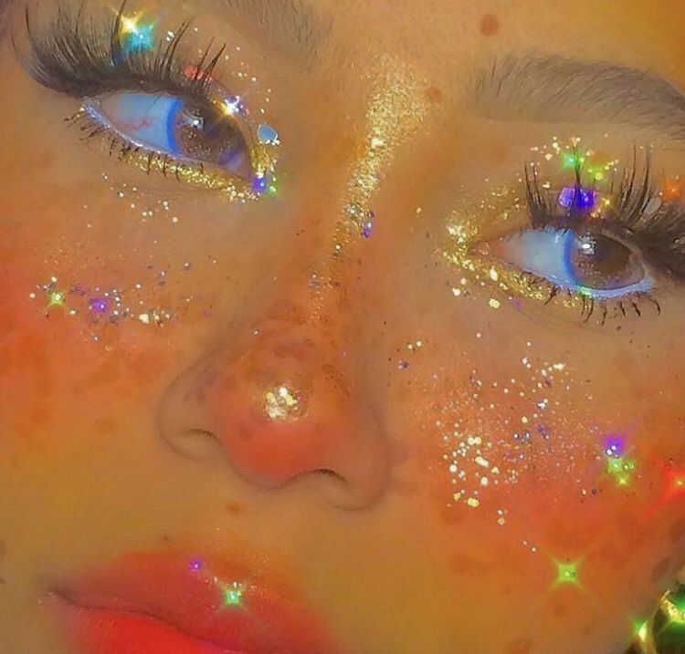 Glitter baddie make up Wallpaper Cave