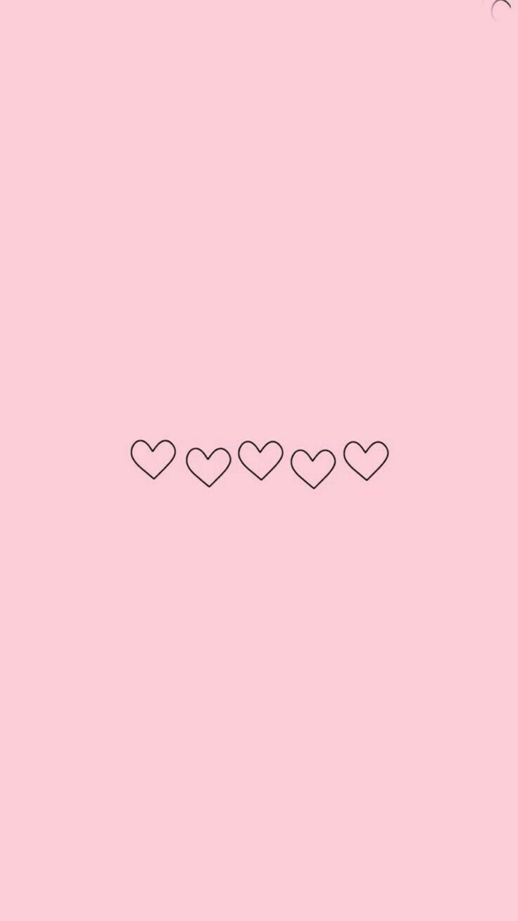 pink hearts - Wallpaper Cave