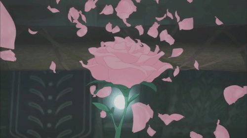 표정 없는 마지막 달빛  Anime flower Anime Banner gif