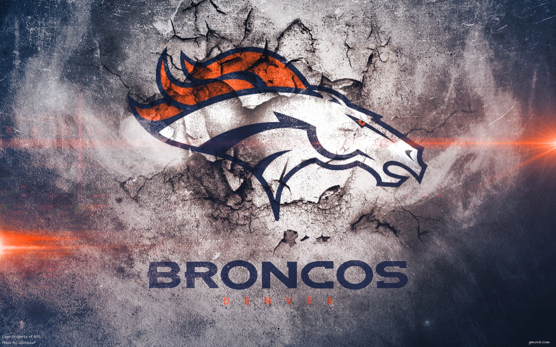 denver broncos logo wallpaper