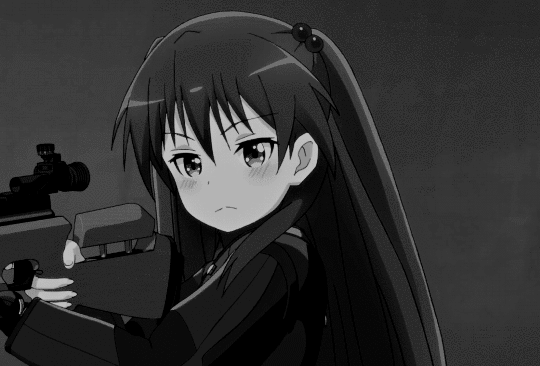 black and white sad anime gif | WiffleGif