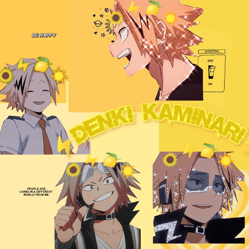 Denki Kaminari aesthetic - Wallpaper Cave