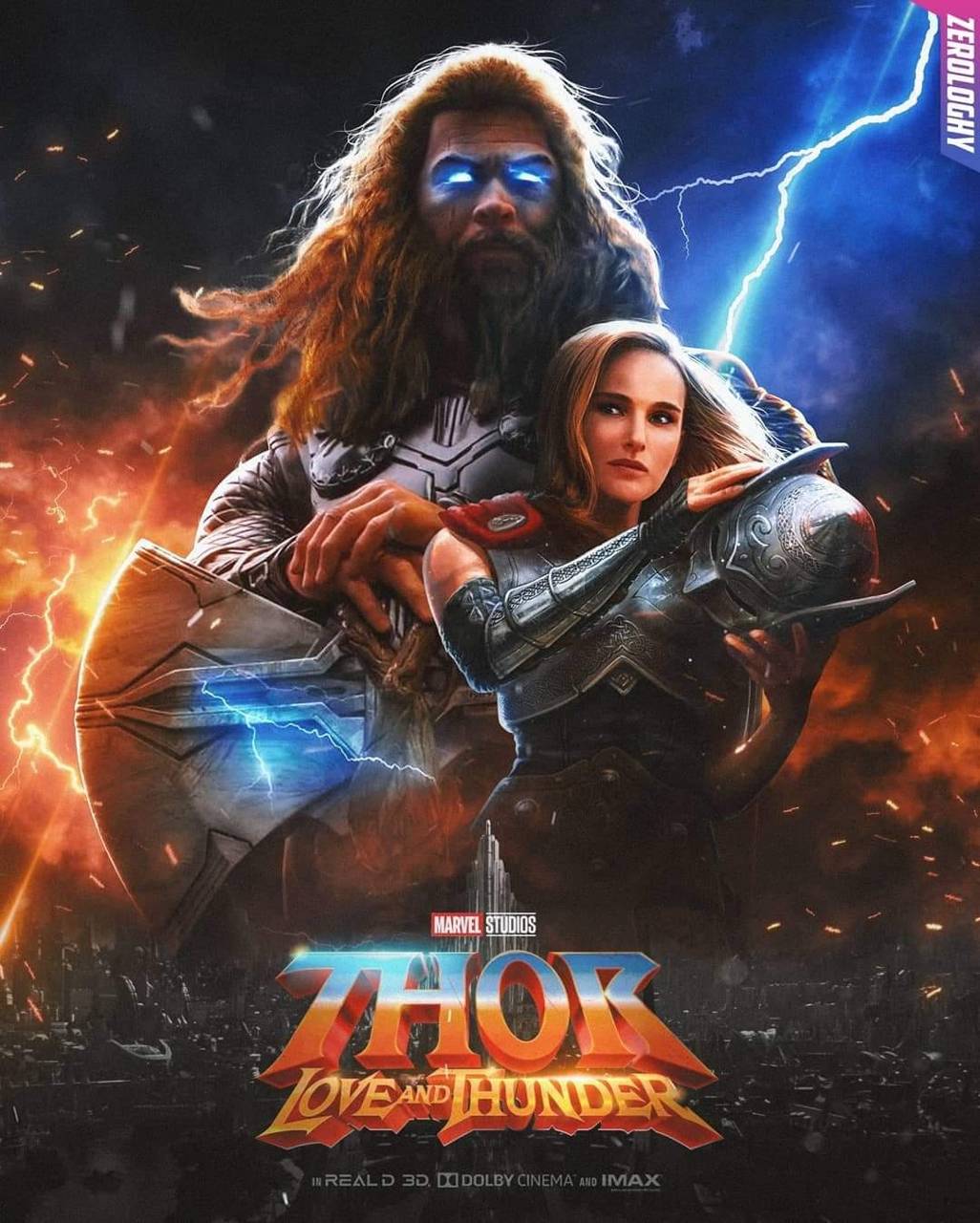 Thor love and thunder - Wallpaper Cave