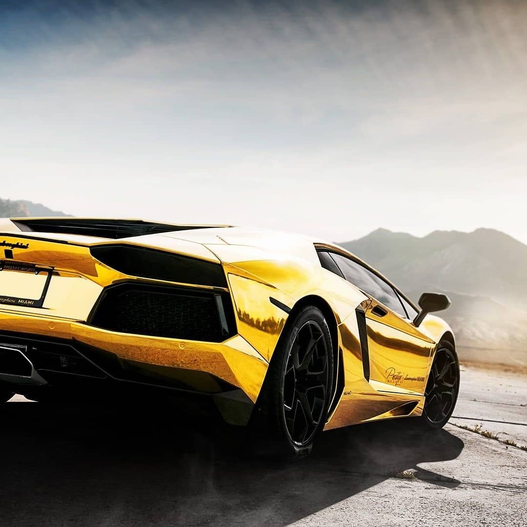 golden lambo 5 - Wallpaper Cave