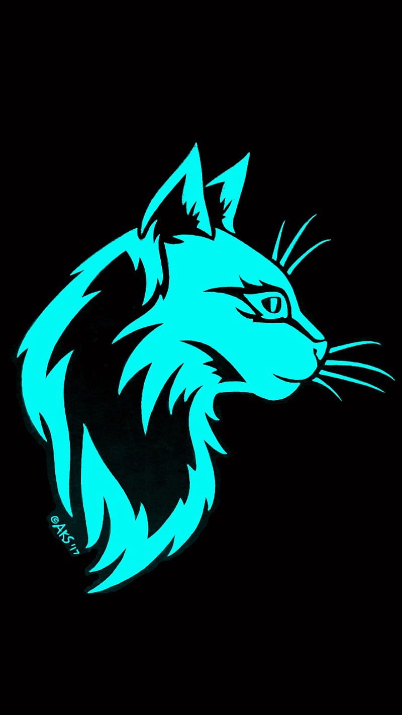cat icon/logo - Wallpaper Cave