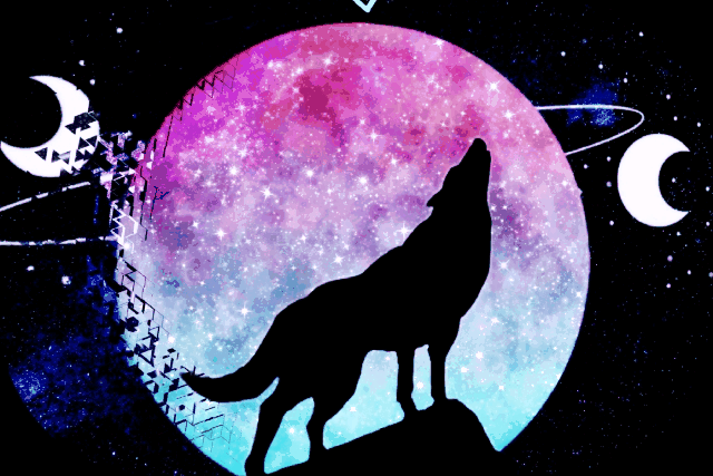 cool gif wolf - Wallpaper Cave