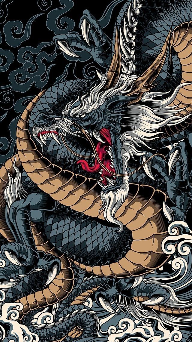 Japanese dragon wallpaper - Wallpaper Cave