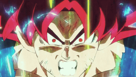 Ultra Instinct Goku Animated GIF by AustinRose on DeviantArt