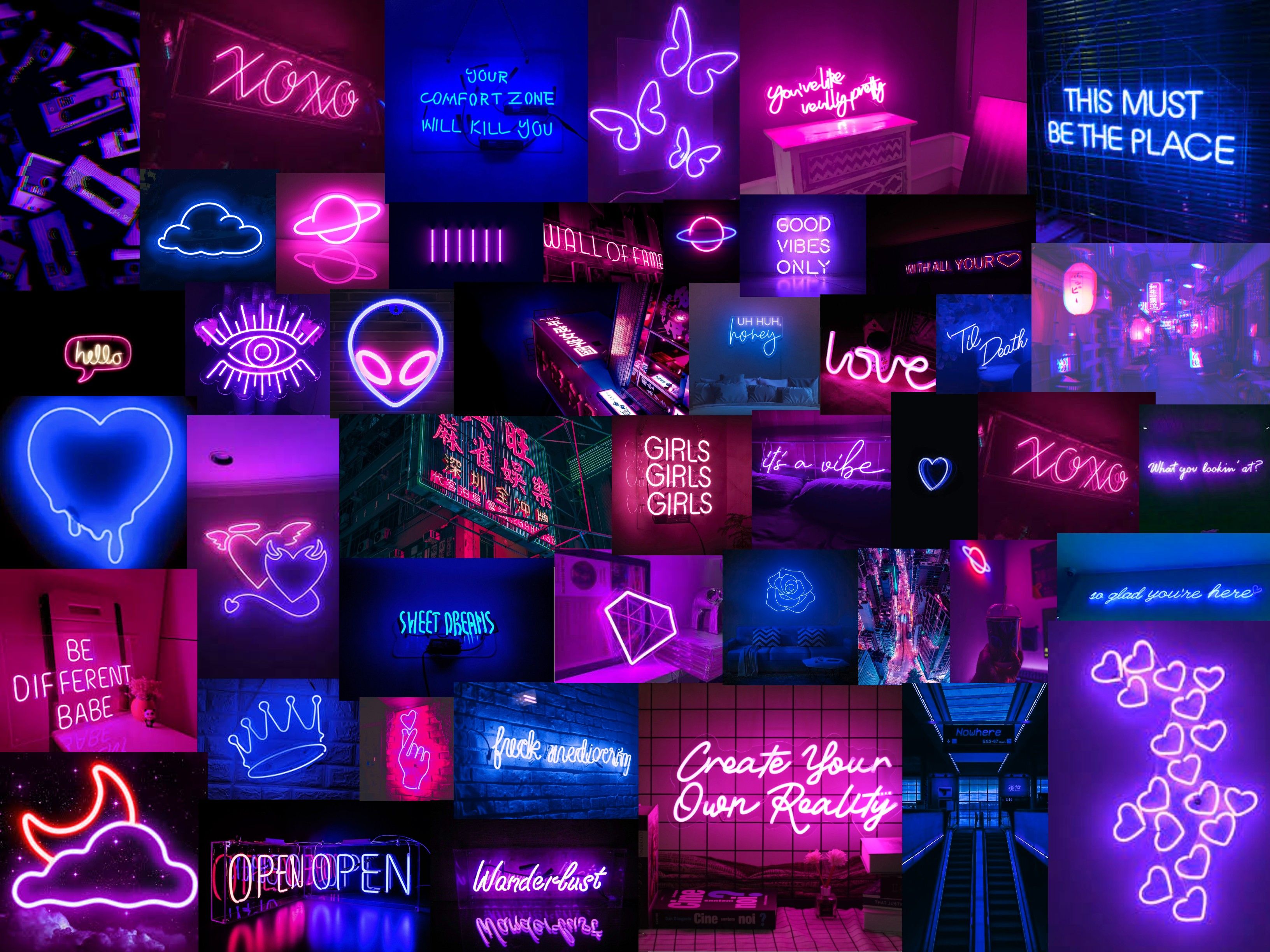 Neon Nile - Wallpaper Cave