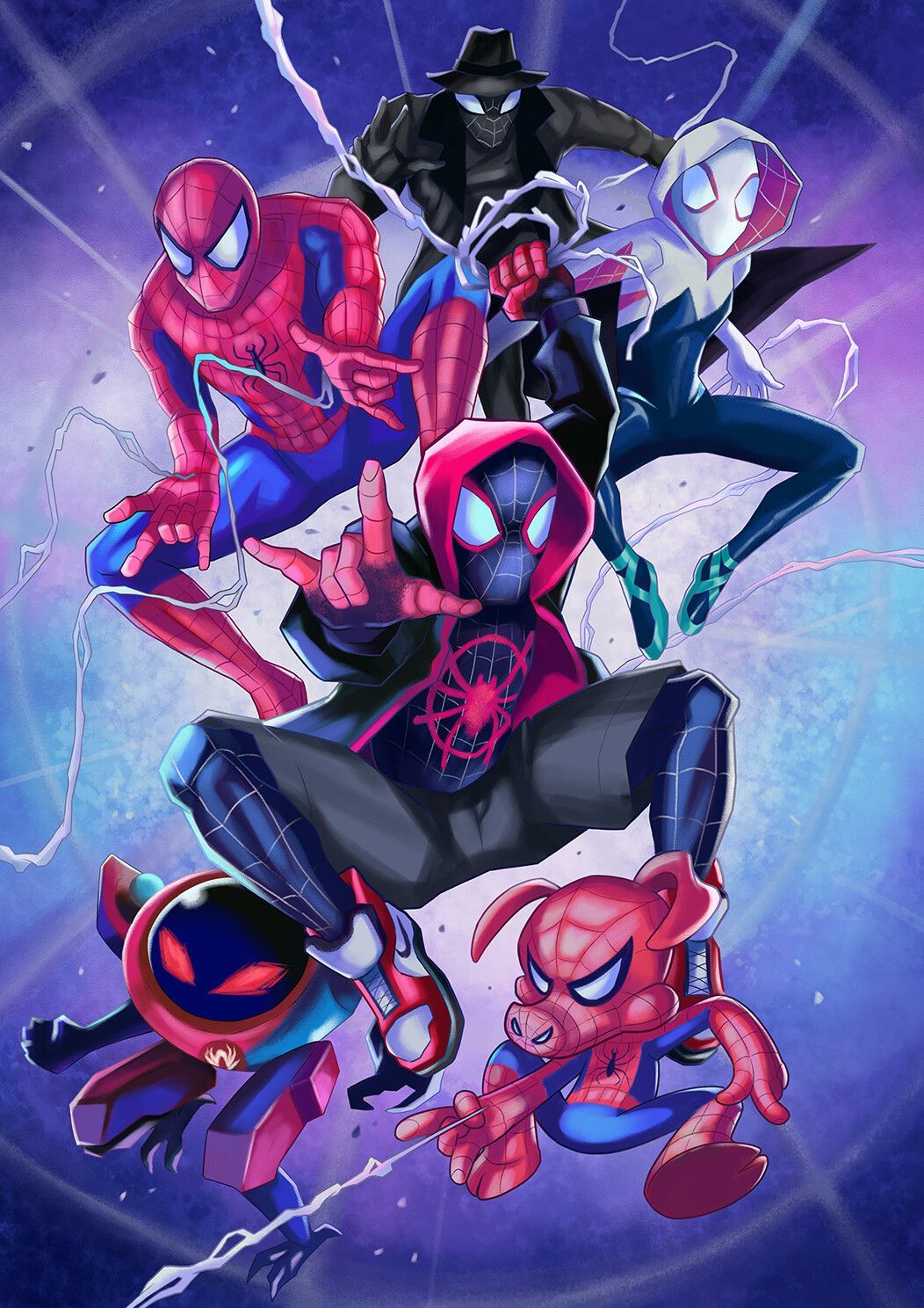 spider man into the verse wallpaper